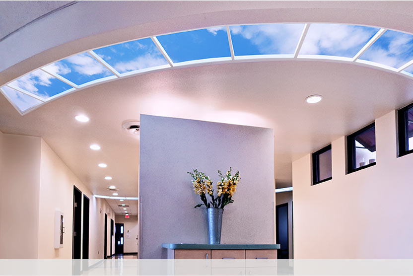 Custom Luminous SkyCeiling at After Hours Pediatrics in Albuquerque, NM