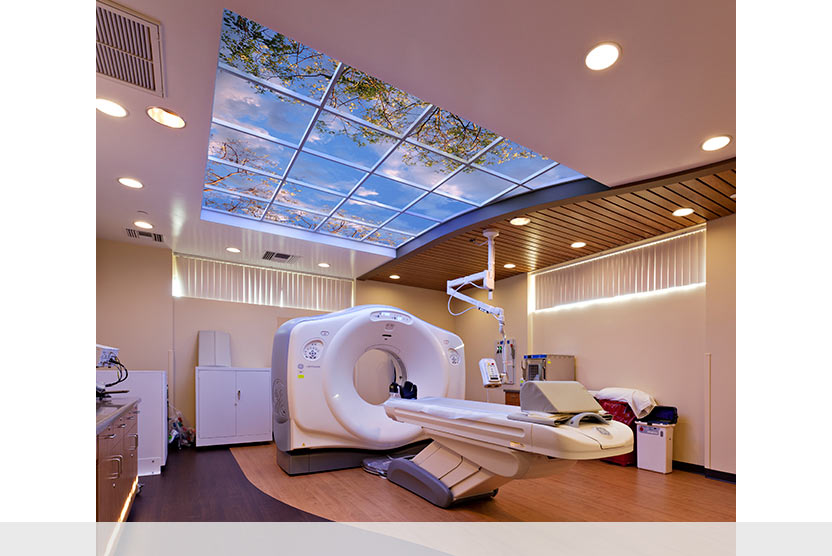 Award-winning Luminous SkyCeiling at Sutter Diagnostic & Women's Imaging