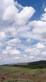 Summer Clouds, High Desert, Oregon