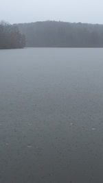 Storm Over Lake Lacey, Iowa