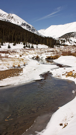 Winter, Platte River, Colorado