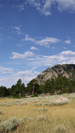 Summer Morning Skies, Medicine Bow Mountains, Wyoming